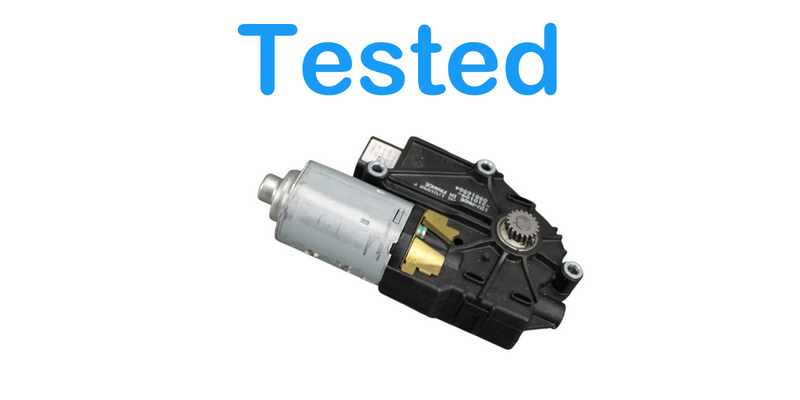 Load image into Gallery viewer, 09-15 Jaguar XF XFR X250 Sunroof Sun Roof Adjustable Gear Motor 8X23F53508AA Oem