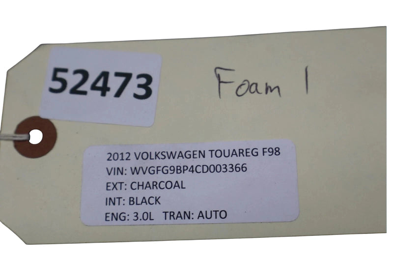 Load image into Gallery viewer, 11-17 Volkswagen Touareg Rear Bumper Impact Absorber Foam 7P6807256 Oem