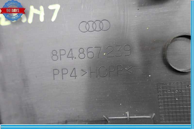 Load image into Gallery viewer, 06-13 Audi A3 Left Driver Side B Pillar Lower Trim Black 8P4867239 Oem