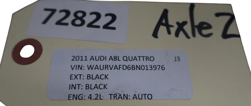 Load image into Gallery viewer, 11-18 Audi A8 Quattro Front Right Side Axle CV Shaft Drive Shaft 4G0407271F Oem