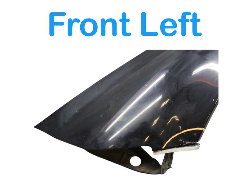 Load image into Gallery viewer, 03-13 Maserati Quattroporte M139 Left Driver Side Fender Assembly Black OEM