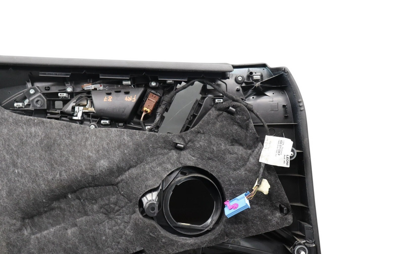 Load image into Gallery viewer, 12-18 Audi A6 Quattro Front Right Passenger Side Interior Door Panel Black Oem