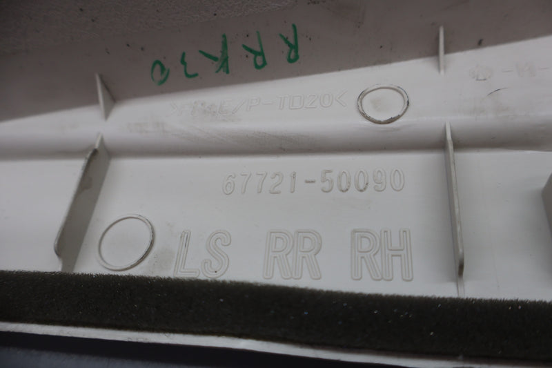 Load image into Gallery viewer, 07-12 Lexus XF40 LS460 Rear Right Passenger Side Door Trim Panel 6772150091 Oem