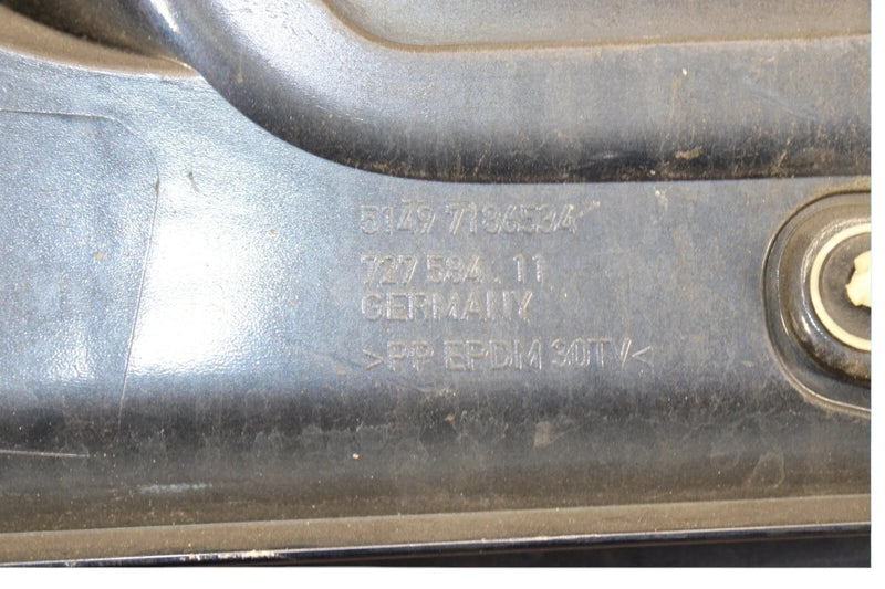 Load image into Gallery viewer, 09-15 BMW 750Li F01 F02 Trunk Lid License Trim Cover Panel 51497186534 OEM