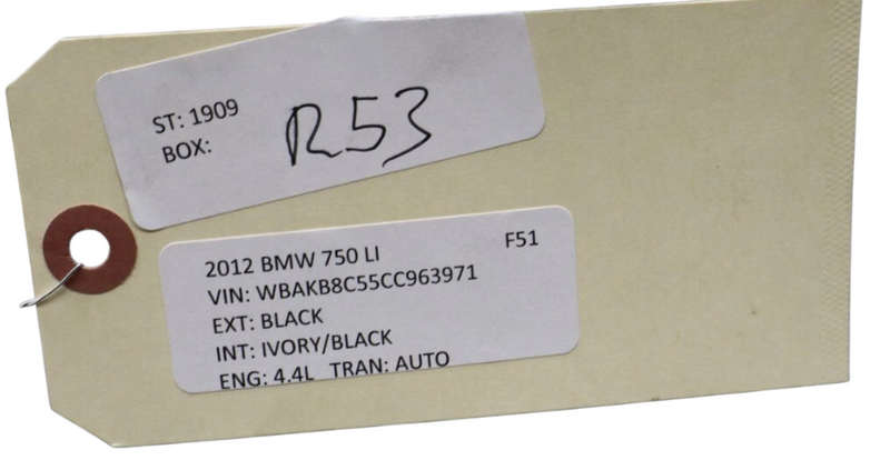 Load image into Gallery viewer, 09-15 BMW 740i 750Li Front Right Passenger Side Seatbelt Seat Belt Retractor Oem