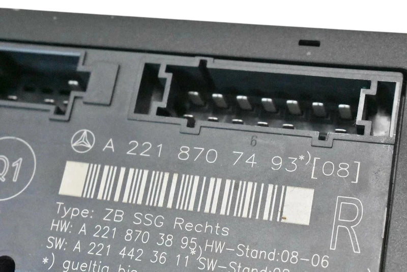 Load image into Gallery viewer, 07-13 Mercedes W221 S400 S550 Front Right Side Seat Control Unit 2218707493 Oem