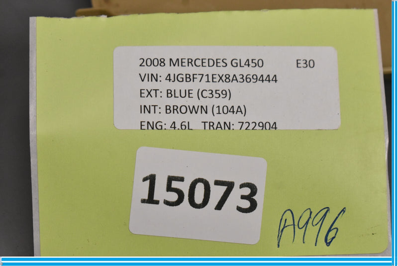 Load image into Gallery viewer, 06-12 Mercedes ML500 Front Right Passenger Side Seat Cover Cap Trim Oem