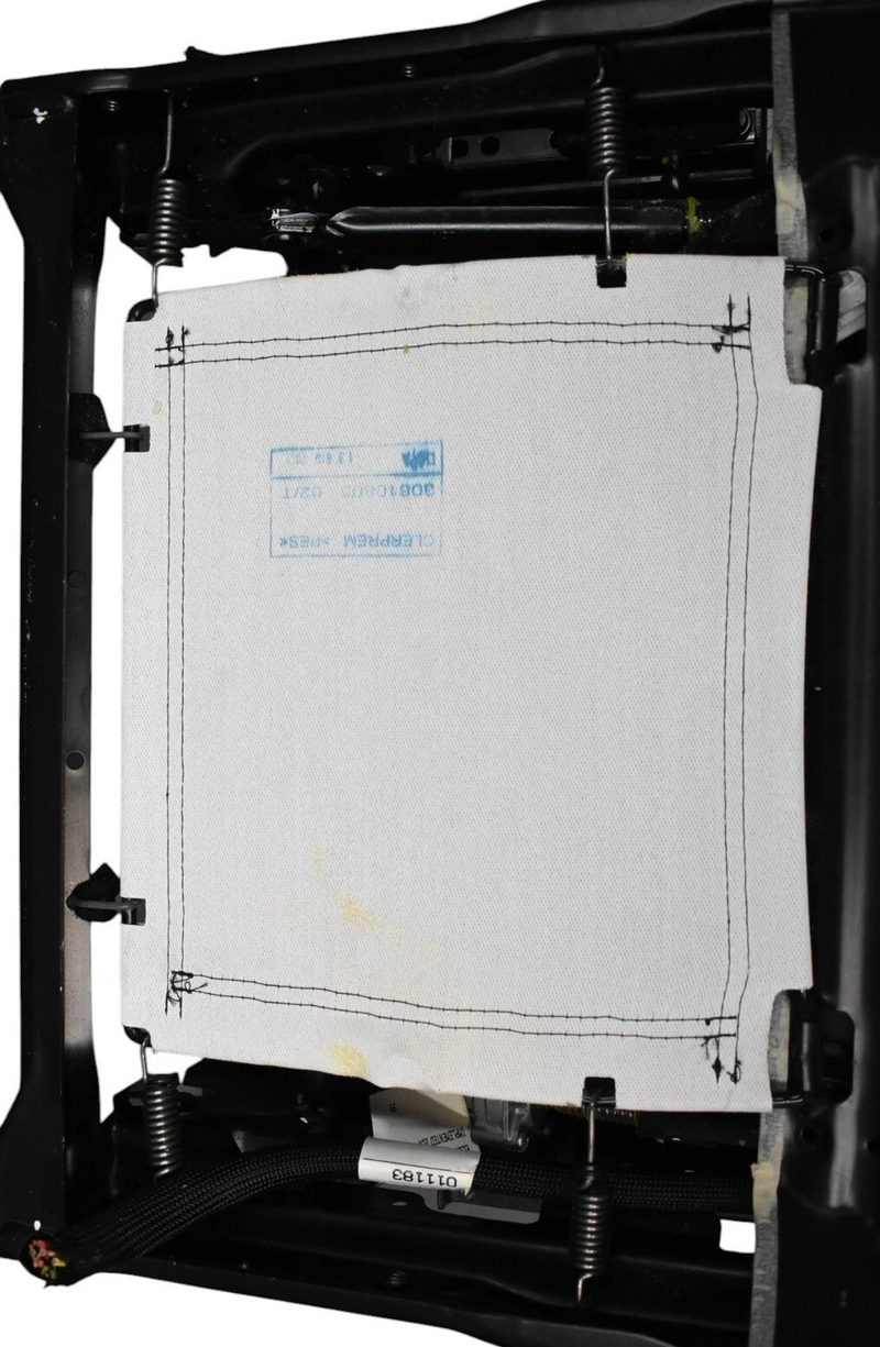 Load image into Gallery viewer, 09-13 Maserati Quattroporte Front Left Lower Bottom Seat Rail Frame Black Oem