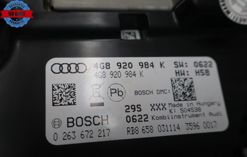 Load image into Gallery viewer, 14-15 Audi A6 Quattro Dashboard Speedometer Instrument Cluster Gauge Oem