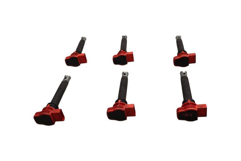 Load image into Gallery viewer, 05-19 Audi A4 A5 A6 Quattro SQ5 Q5 Front Engine Ignition Coil Red 06E905115A Oem