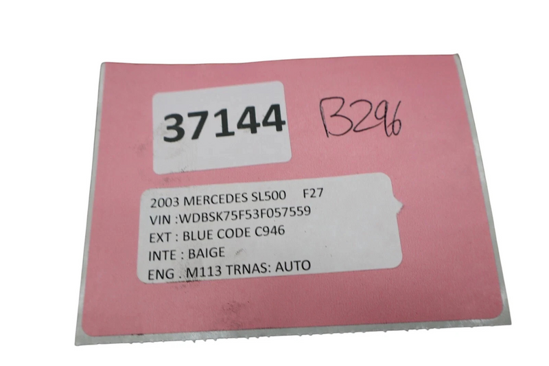 Load image into Gallery viewer, 00-14 Mercedes SL500 CL500 S55 AMG Rack And Pinion Sensor 0001092100 Oem