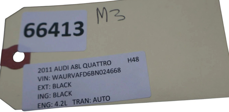 Load image into Gallery viewer, 11-18 Audi A8 Quattro Front Left Side Seatbelt Seat Belt Buckle 4H0857755 Oem