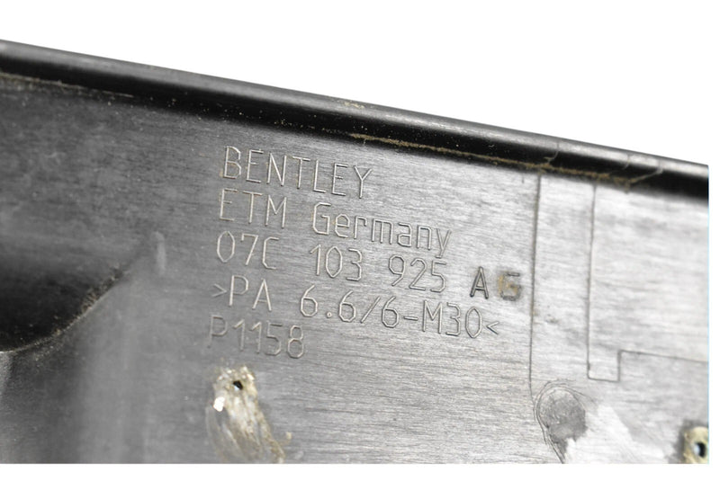 Load image into Gallery viewer, 03-12 Bentley Continental Front Engine Cover Plate Trim 07C103925AG Oem