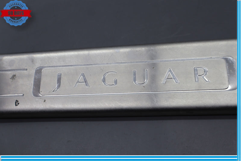 Load image into Gallery viewer, 10-15 Jaguar XJ XJL X351 Front Left Driver Side Door Sill Scuff Plate Trim Oem