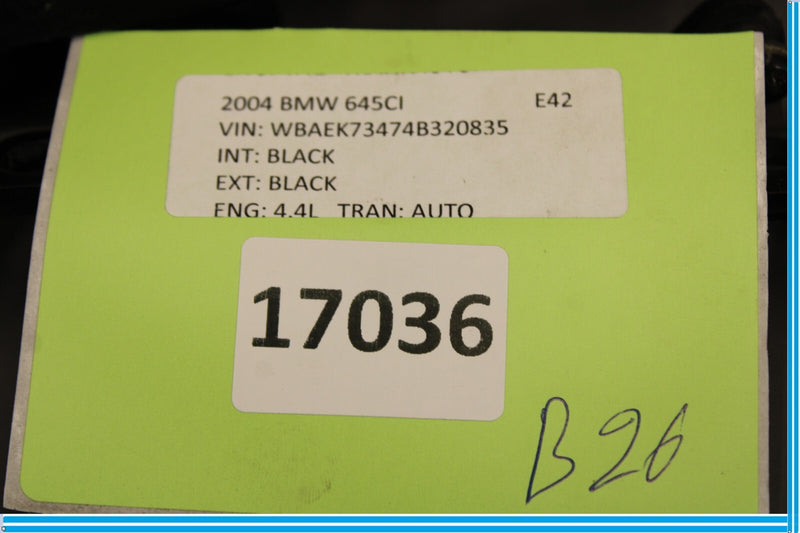 Load image into Gallery viewer, 04-05 BMW 645Ci E63 Front Right Passenger Side Hood Bonnet Panel Hinge Oem