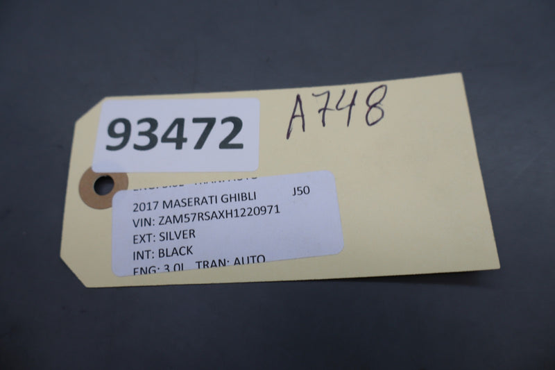 Load image into Gallery viewer, 14-20 Maserati Ghibli Quattroporte Front Center Console Cup Holder Slot Oem
