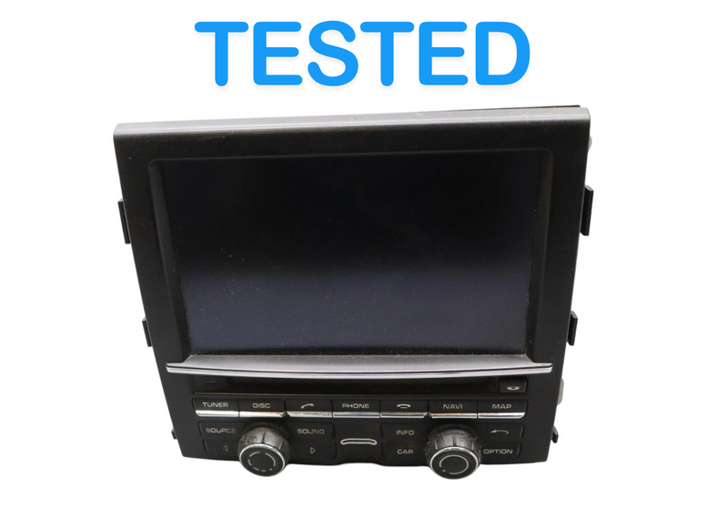 Load image into Gallery viewer, 11-14Porsche Cayenne 958 Turbo Command Head Unit Navigation Radio 958642961N OEM