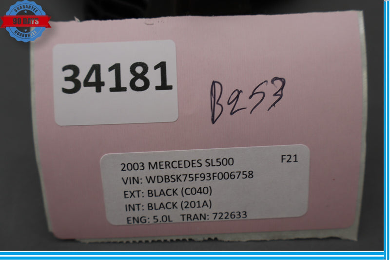 Load image into Gallery viewer, 03-12 Mercedes R230 SL500 Front Left Side Seat Cushion Depth Motor Oem