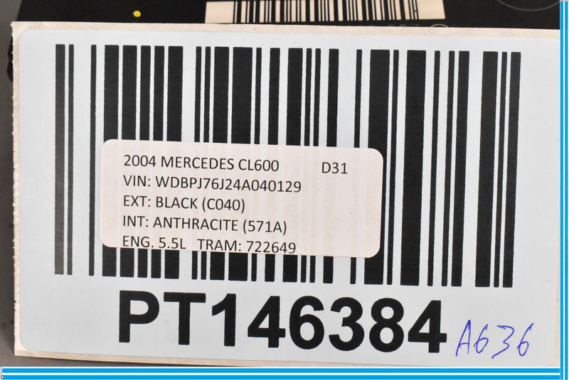 Load image into Gallery viewer, 00-09 Mercedes CL600 SL500 W215 R230 Front Right Seat Valve Control Block Oem