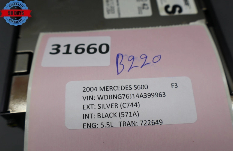 Load image into Gallery viewer, 03-06 Mercedes S600 S500 W220 Radio Audio Amplifier Amp Module 2208273042 Oem