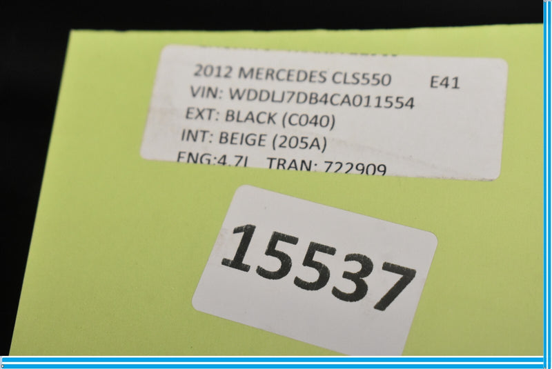Load image into Gallery viewer, 10-13 Mercedes CLS550 Rear Left Driver Side Window Door Window Auto Glass Oem