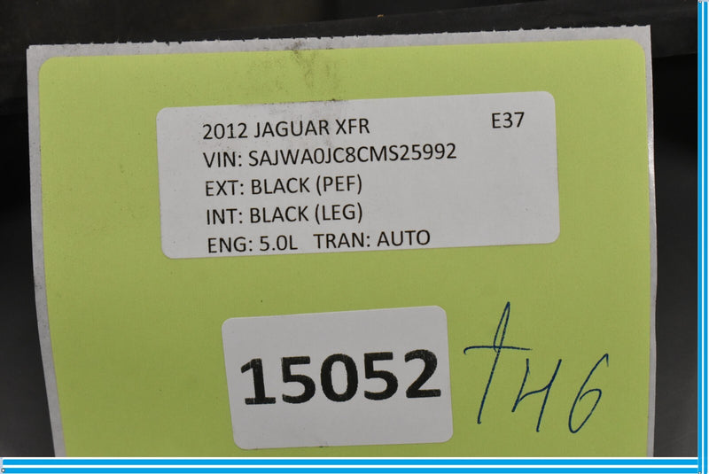 Load image into Gallery viewer, 09-15 Jaguar XF XFR Rear Left Driver Side Bumper Mount Bracket Black Oem