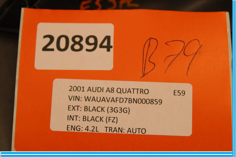 Load image into Gallery viewer, 11-17 Audi A8 A8 Quattro Front Left Driver Door Vent Grill Trim Cover Black Oem