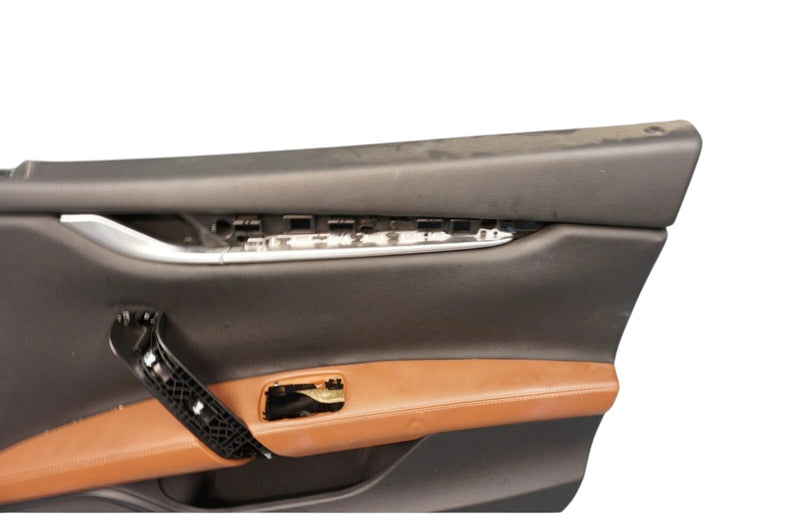Load image into Gallery viewer, 14-22 Maserati Ghibli M157 Front Right Passenger Side Interior Door Panel Oem