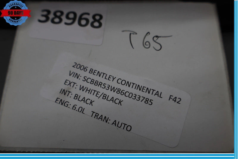 Load image into Gallery viewer, 06-12 Bentley Continental Flying Spur Left Driver Side B-Pillar Cover Trim OEM