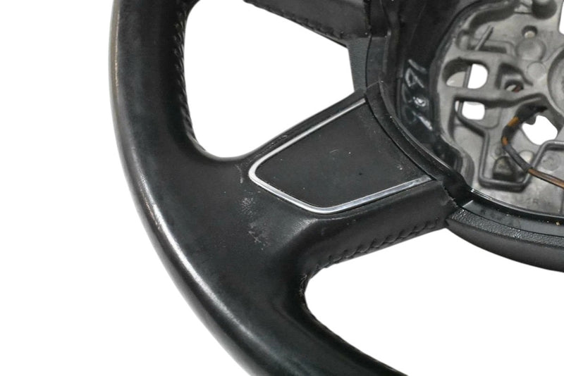 Load image into Gallery viewer, 11-18 Audi A8L A8 Spoke Leather Steering Wheel W/ Paddle Shifters OEM
