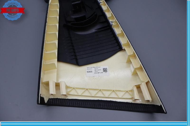 Load image into Gallery viewer, 12-18 Audi A6 A6 Quattro Front Right Side B Pillar Upper Cover Panel Trim Oem