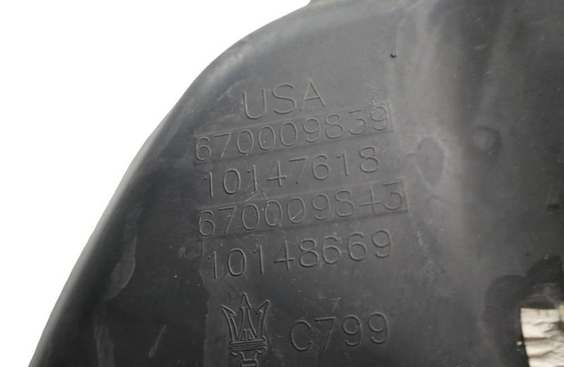 Load image into Gallery viewer, 14-20 Maserati Ghibli Front Radiator Support Air Intake Duct Guide Deflector Oem