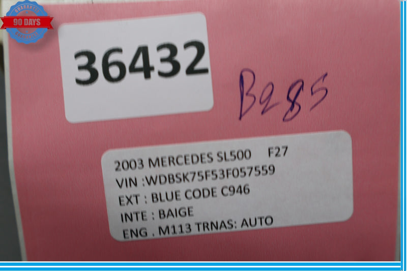 Load image into Gallery viewer, 03-06 Mercedes R230 SL500 SL55 AMG Front Right Seat Track Trim Cover Oem