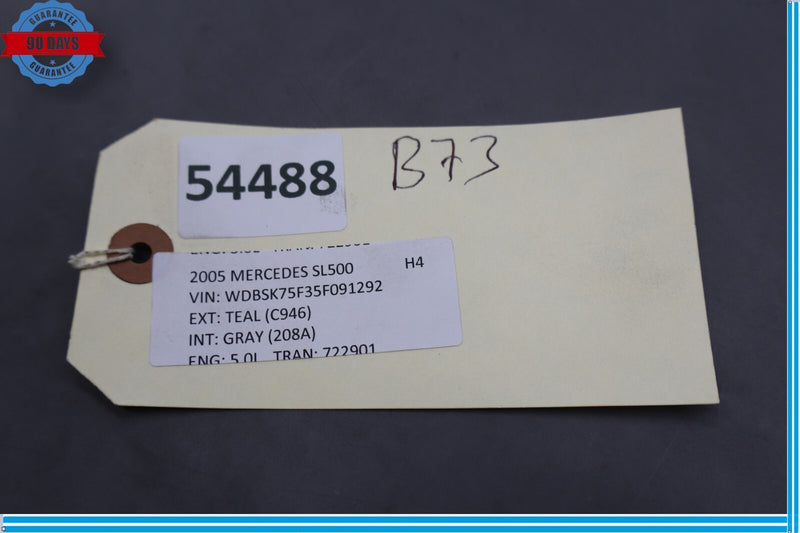 Load image into Gallery viewer, 94-12 Mercedes R230 SL500 SL600 Right Passenger Exhaust Muffler Tip Chrome Oem