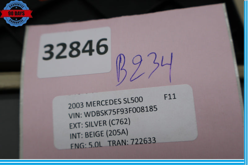 Load image into Gallery viewer, 03-06 Mercedes R230 SL500 SL65 Rear Right Side Storage Compartment Lid Cover Oem