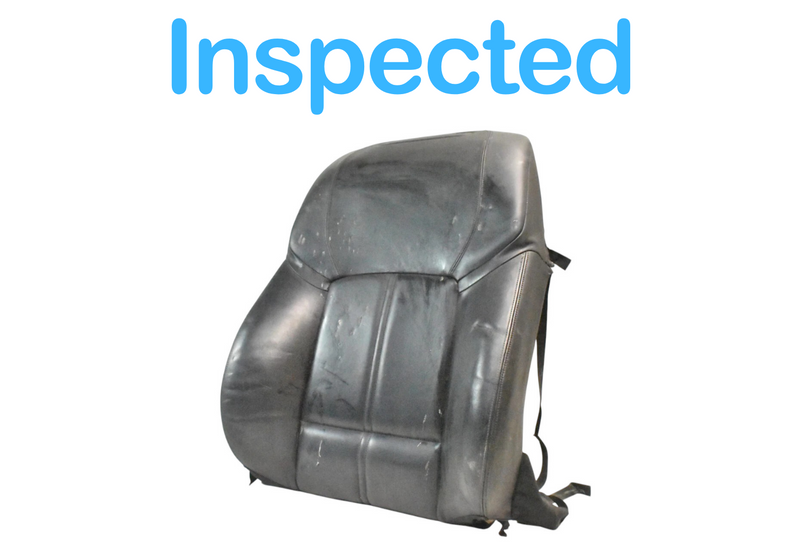 Load image into Gallery viewer, 09-12 BMW 740i 750i Front Left Driver Side Upper Back Seat Cushion Black Oem