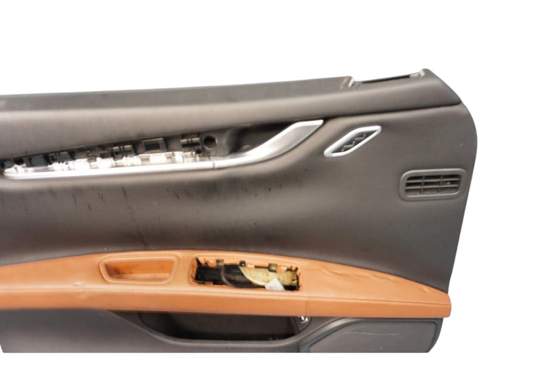 Load image into Gallery viewer, 14-22 Maserati Ghibli M157 Front Left Driver Side Interior Door Cover Panel OEM