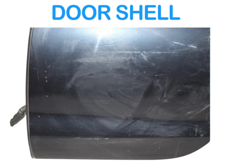 Load image into Gallery viewer, 12-18 Audi A7 Quattro Rear Left Driver Side Door Shell Panel 4G8833051A Oem