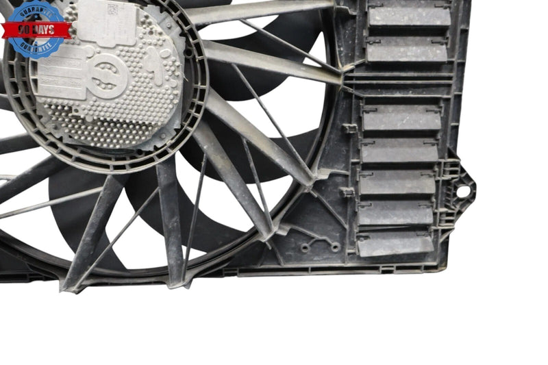 Load image into Gallery viewer, 10-16 Porsche Panamera Engine Radiator Cooling Fan W/ Motor Assembly Black OEM