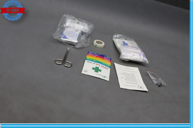 Load image into Gallery viewer, Mercedes C250 C350 First Aid Kit Bandage Tool Emergency Medical W Bag Oem