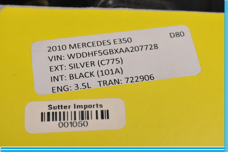 Load image into Gallery viewer, 10-13 Mercedes W212 E350 E550 Front Left Interior Door Panel Cover Trim Oem