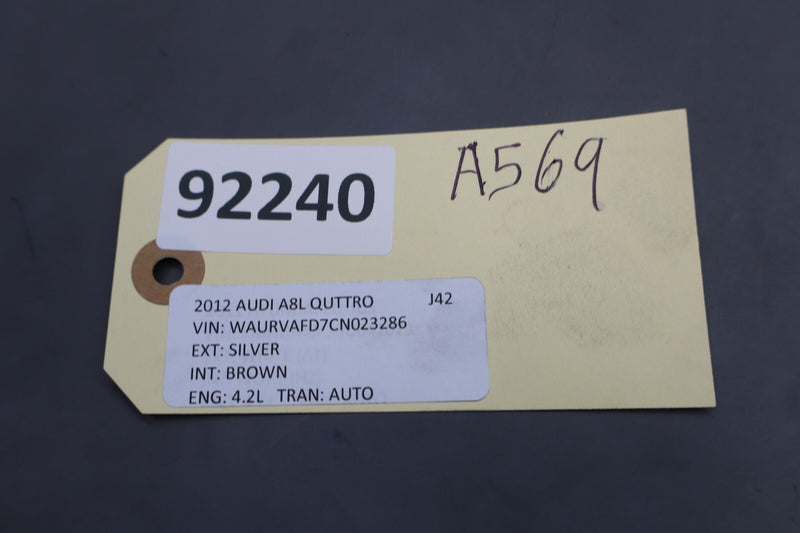 Load image into Gallery viewer, 11-18 Audi A8L Quattro Rear Left Driver Side Door Window Regulator Motor Oem