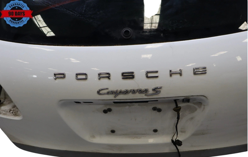 Load image into Gallery viewer, 11-14 Porsche Cayenne 958 Rear Trunk Lid Liftgate Tailgate Hatch Shell White OEM