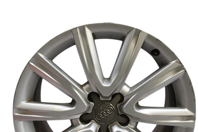 Load image into Gallery viewer, 12-18 Audi A6 A6 Quattro S6 10 Spoke Wheel Alloy Rim Disc Chrome 4G0601025AD Oem