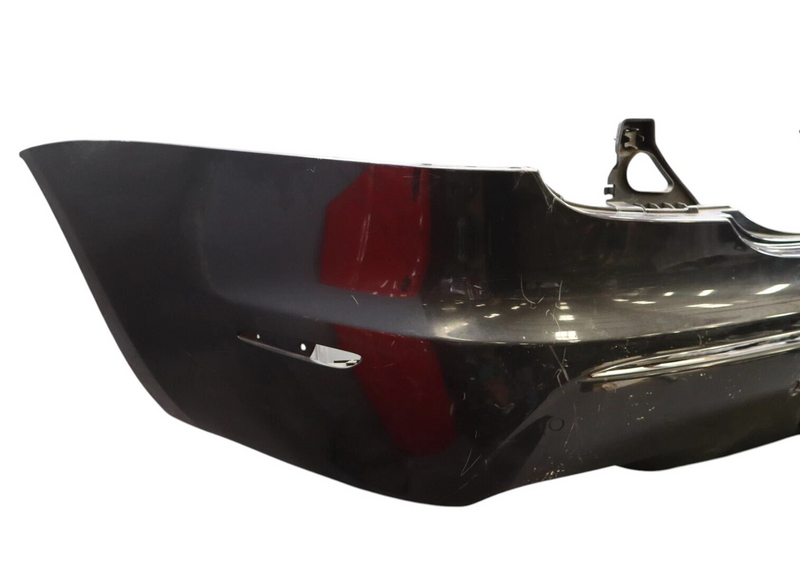 Load image into Gallery viewer, 10-15 Jaguar X351 XJ XJR Rear Bumper Cover Panel Assembly Black AW9317A958BA OEM
