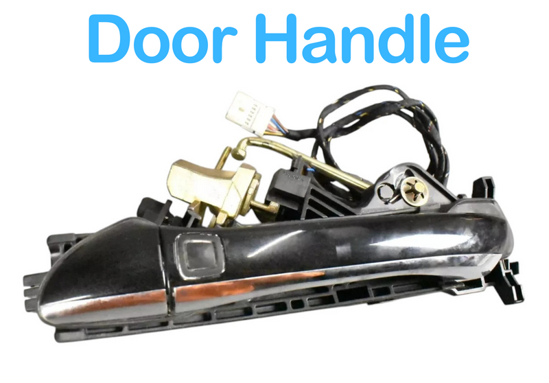 Load image into Gallery viewer, 00-06 Mercedes W220 S55 AMG Rear Left Keyless Go Exterior Door Handle Black OEM