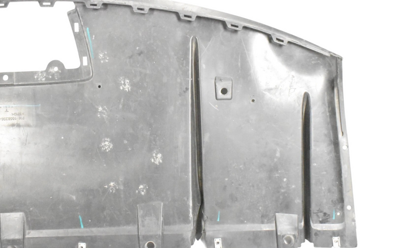 Load image into Gallery viewer, 16-20 Tesla Model X Rear Bumper Tray Shield Tow Hitch Cover Black 105835600C Oem