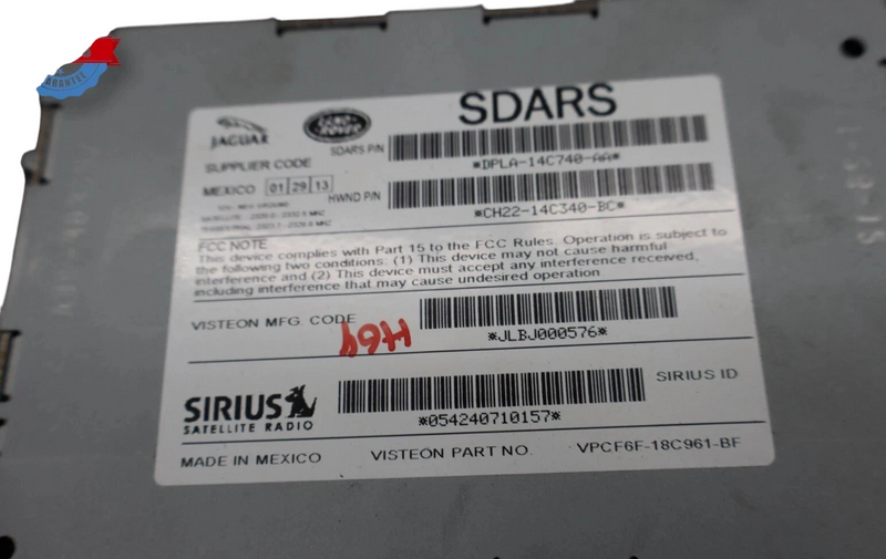 Load image into Gallery viewer, 14-17 Jaguar X152 F-Type Satellite Receiver Radio Module Unit DPLA14C740AA Oem
