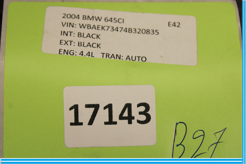 Load image into Gallery viewer, 04-10 BMW 645Ci 650i Front Bumper Reinforcement Bar Impact Beam Cover Oem