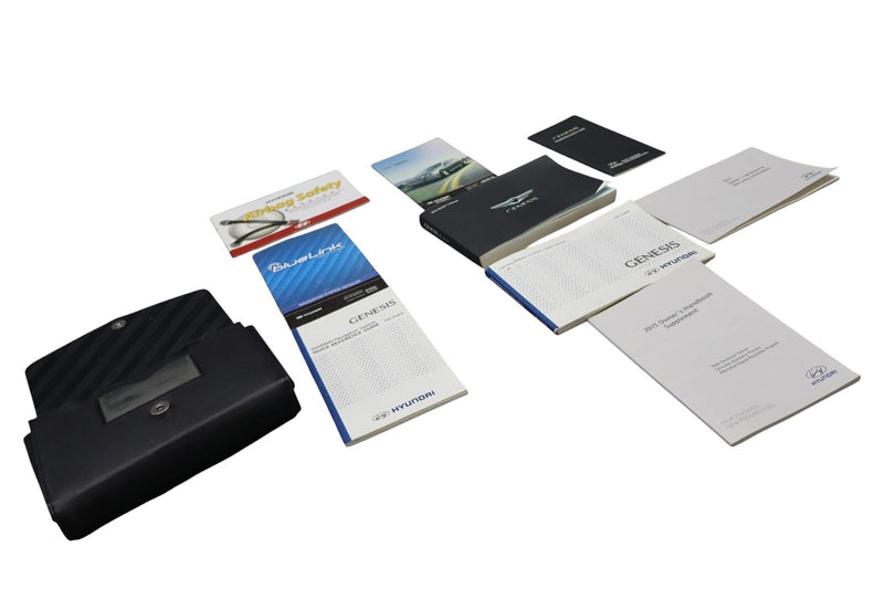 Load image into Gallery viewer, 2015 Hyundai Genesis User Owner Manual Guide Book W/ Case Black Oem